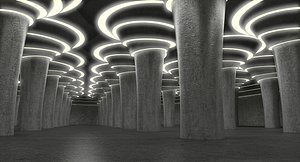 Futuristic Interior 016