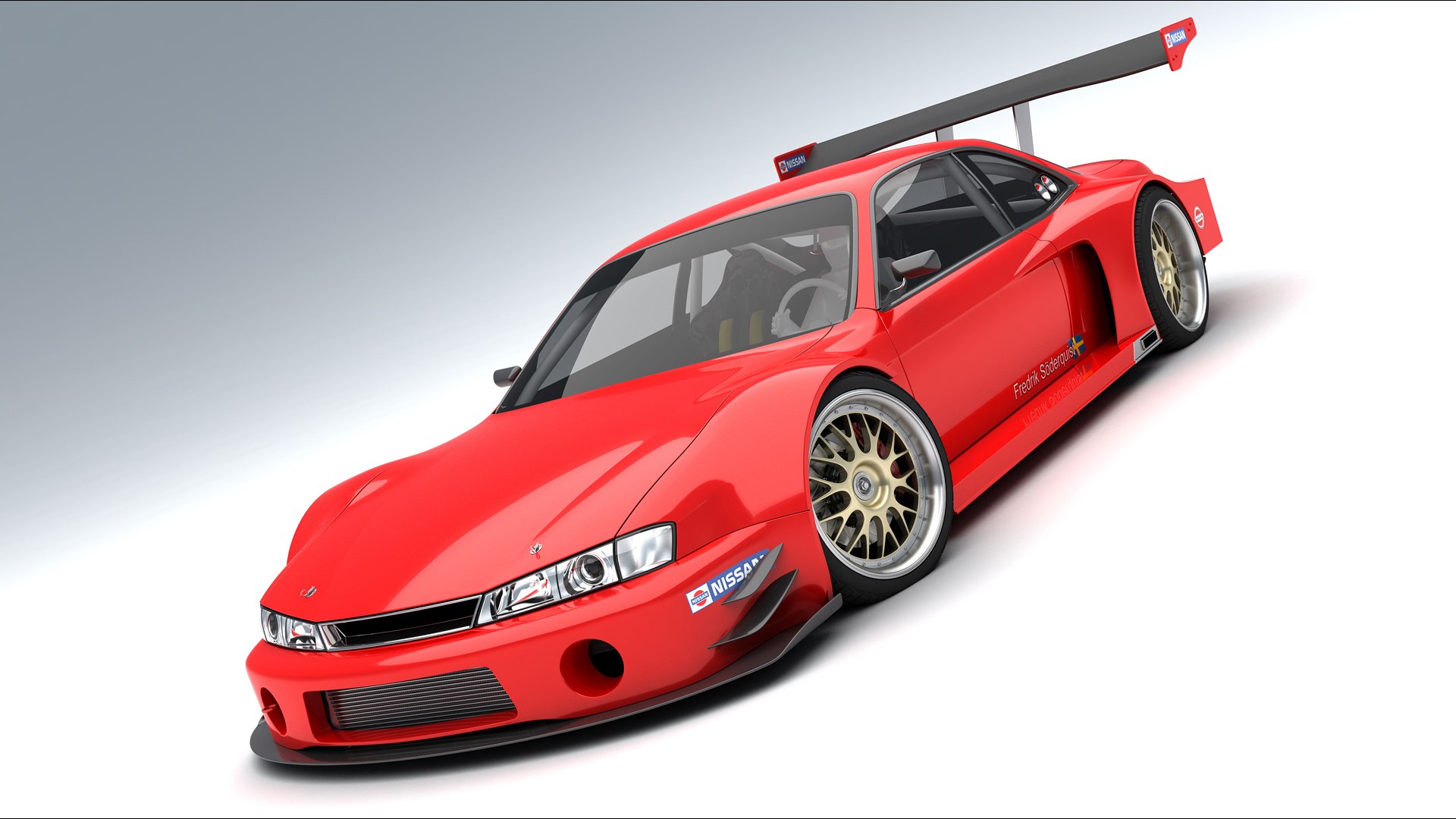 Nissan 200 Sx Racetrack Car 3D Model TurboSquid 1992930