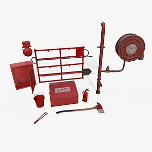 Fire Equipment Set