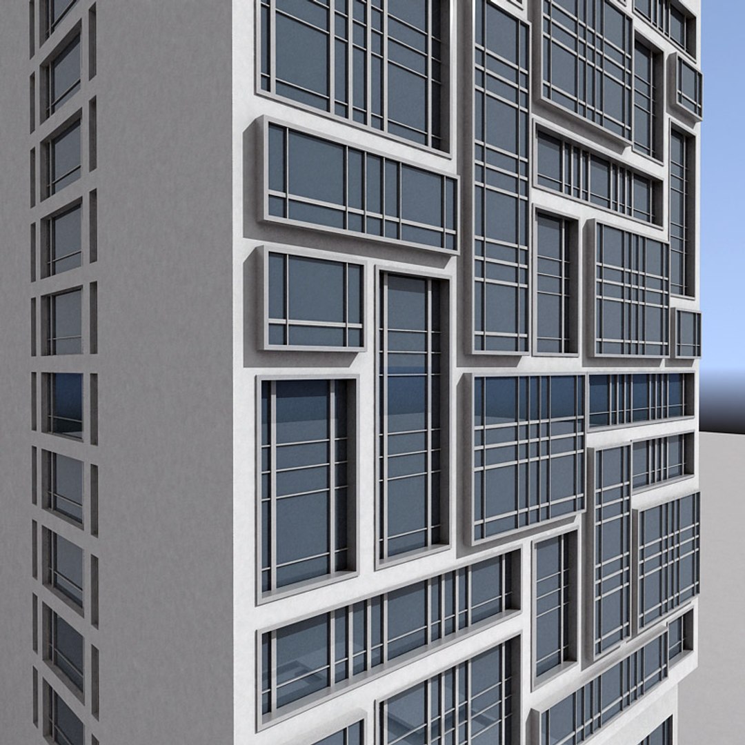 Modern Building 3d Max