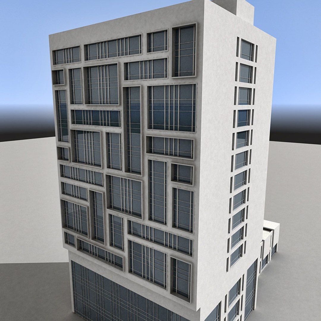 Modern Building 3d Max