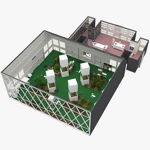 Alpha Moonbase Crew Quarters Modelo 3D - TurboSquid 1999508