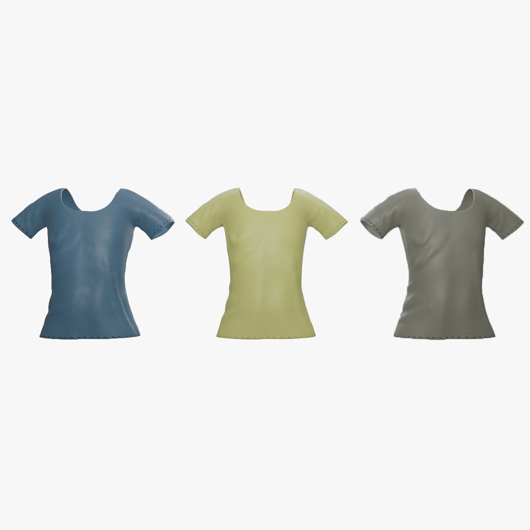 3D Shirt Model - TurboSquid 2024488