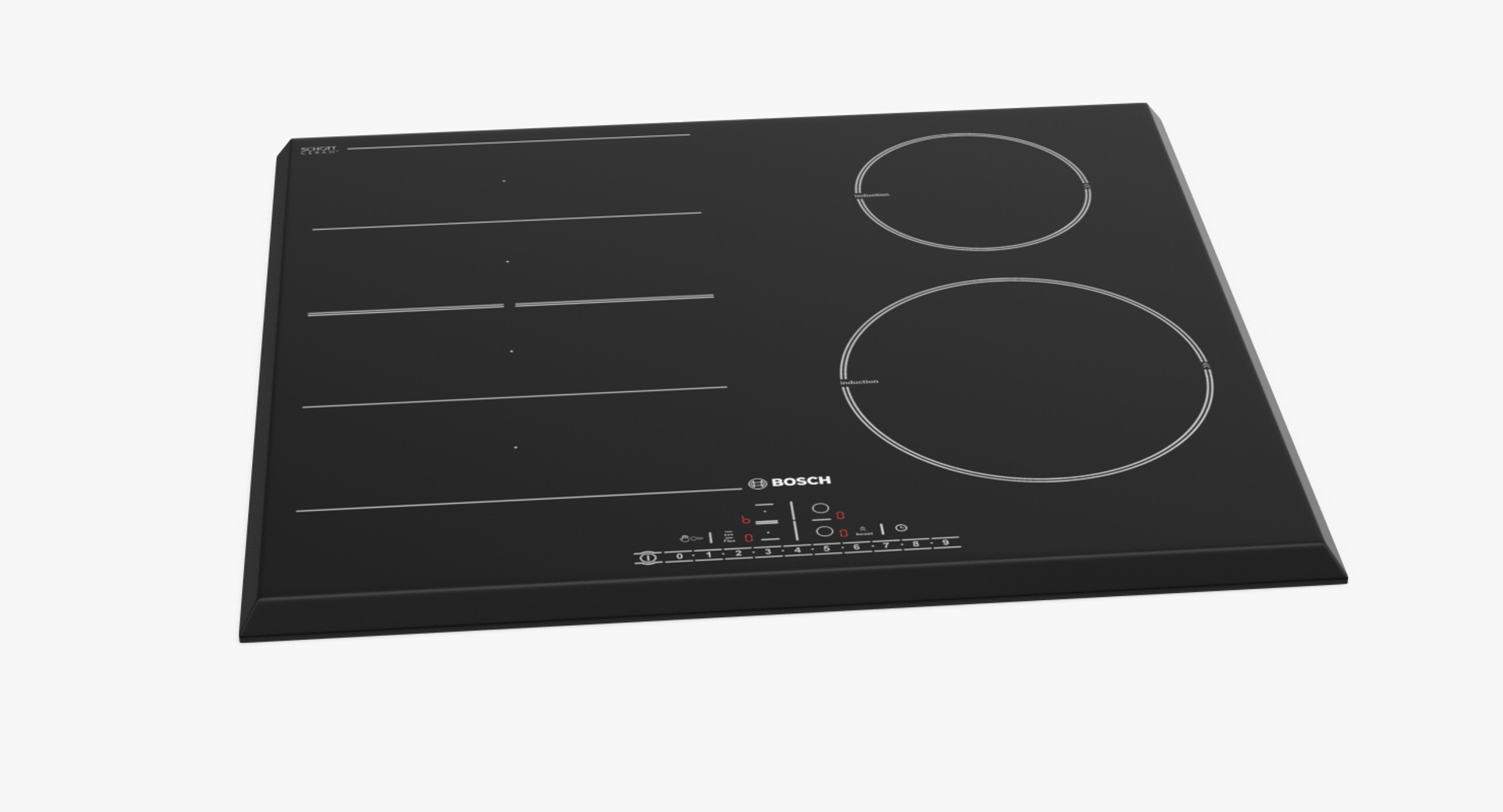 3D Bosch Induction Hob TurboSquid 1307577