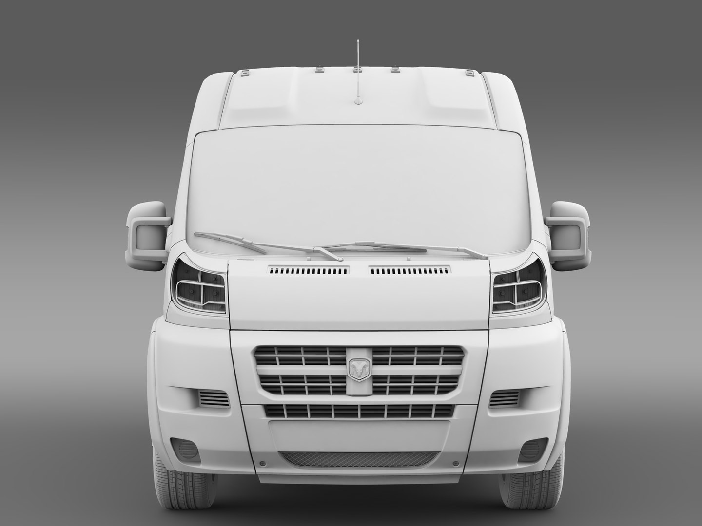 3d Model Ram Promaster Cargo 1500