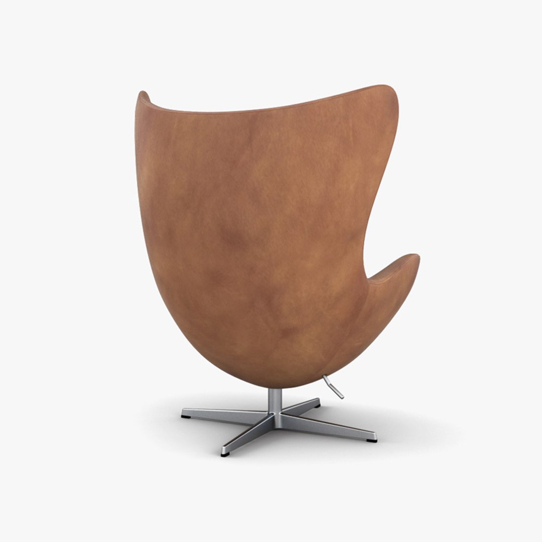 Fritz Hansen Egg Chair model TurboSquid 1900428