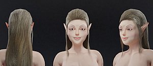Female Elf Model