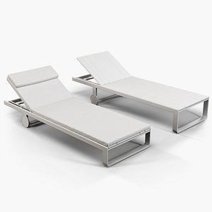 Gandia Blasco Flat chaise longue