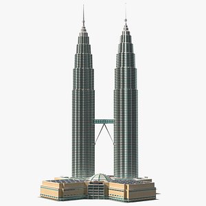Petronas Towers Twin Skyscrapers