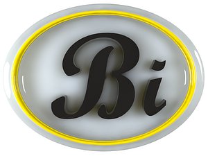 Logo media 3d model