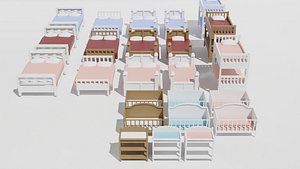 Home Furniture Collection 3D model