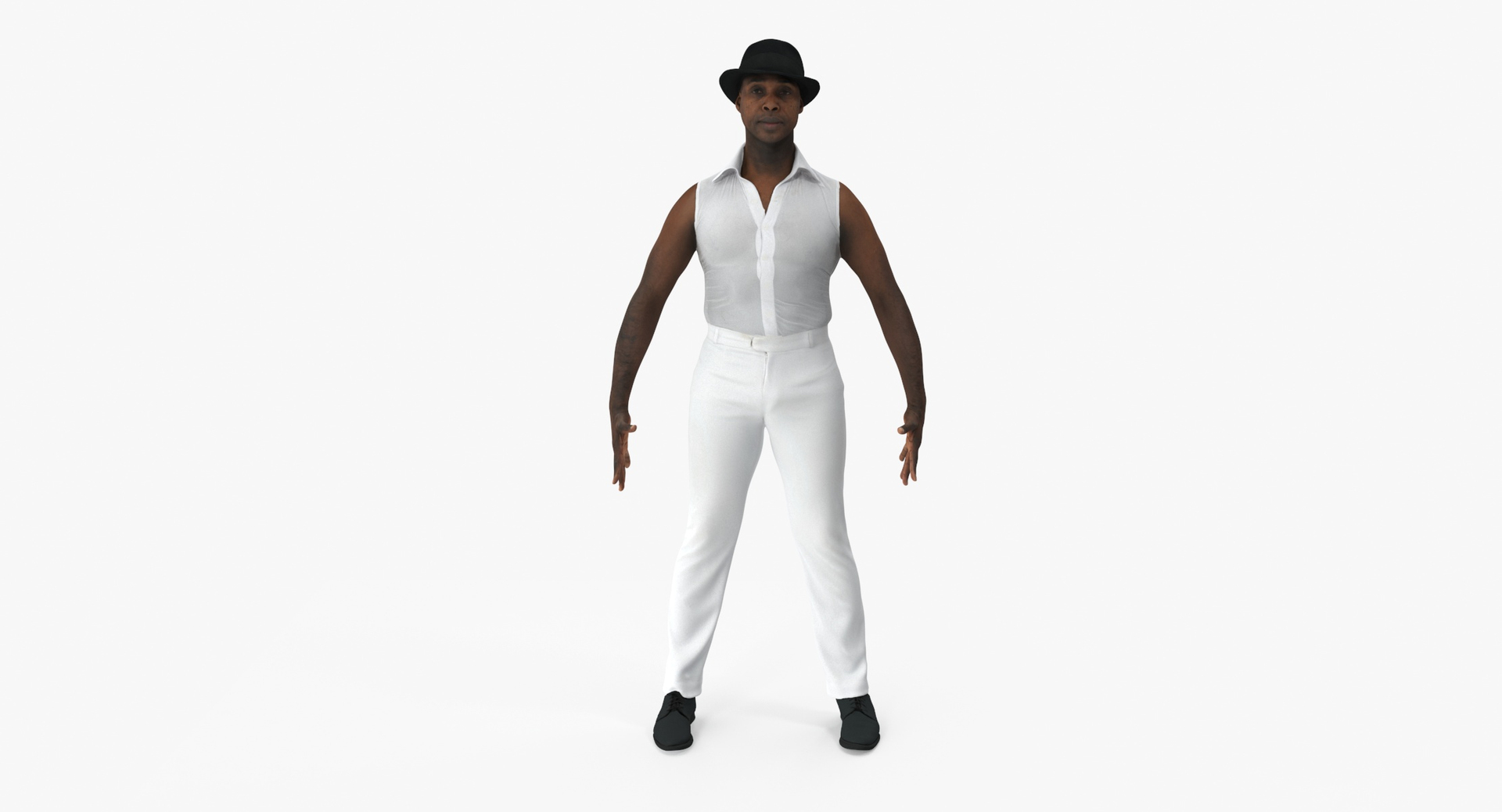 Andrew Dancing Uniform A Pose 3D - TurboSquid 2071922