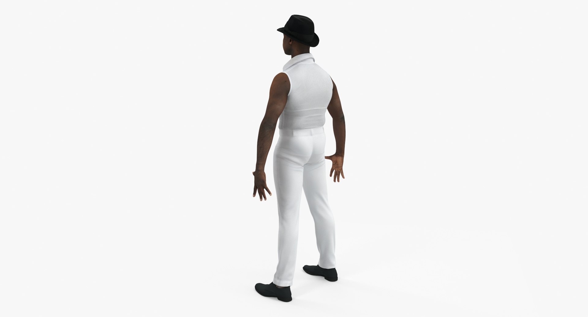 Andrew Dancing Uniform A Pose 3D - TurboSquid 2071922