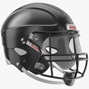 3D model American Football Helmet 01