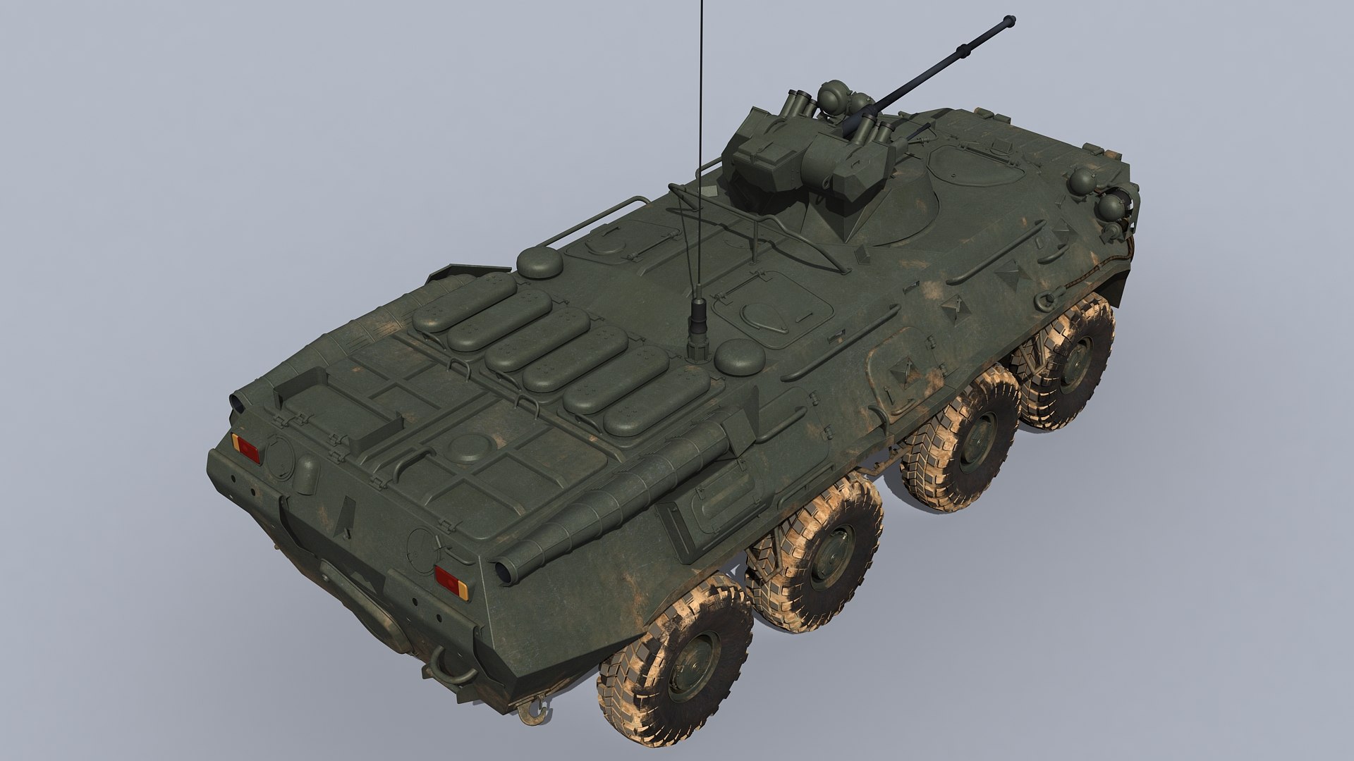 Btr-80a Btr-80 Apc 3D - TurboSquid 1560027