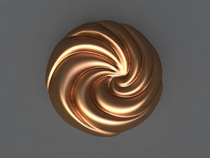 3D spiral mold hand