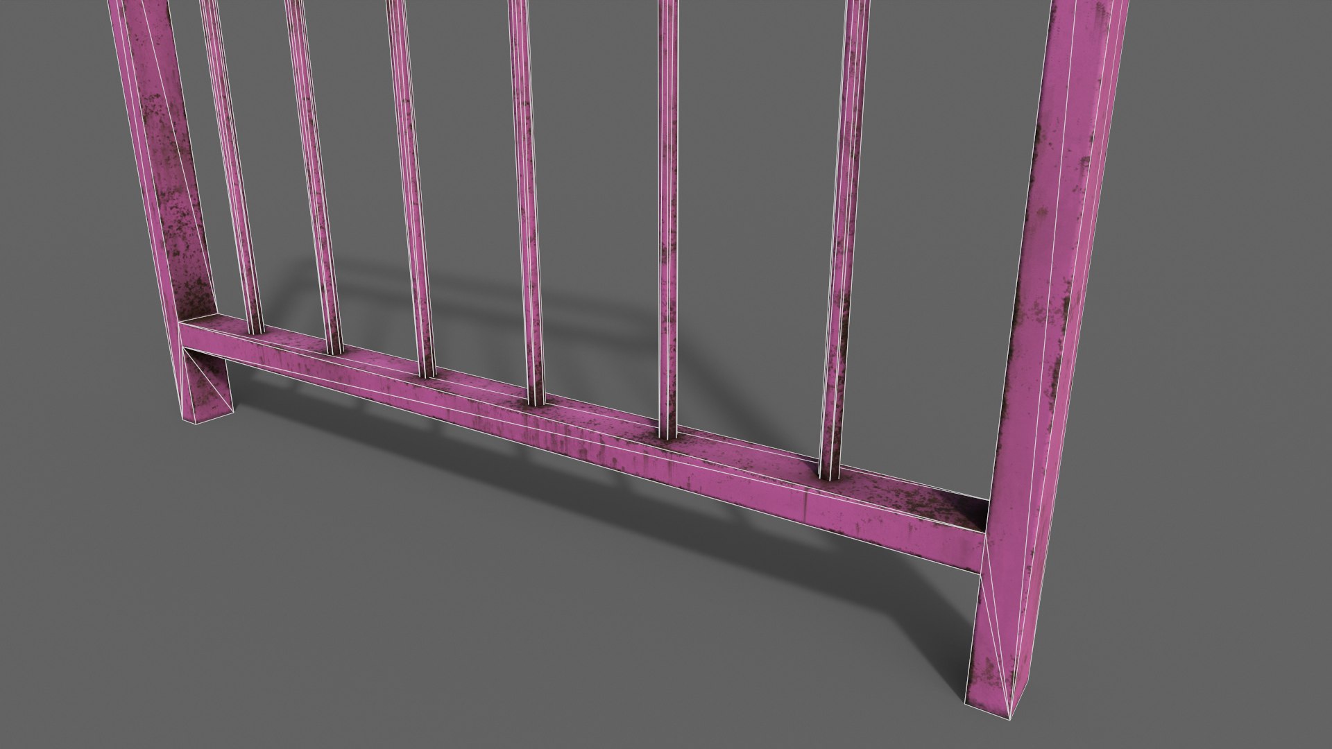 PBR Pedestrian Guard Rail Pink V4 model https://p.turbosquid.com/ts-thumb/8L/0DHdlA/Ny/4_7/png/1647186613/1920x1080/fit_q87/69fa423d159f71b87d3f00b4840c2a5ed8bb4d25/4_7.jpg