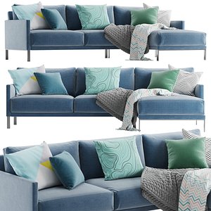 Rolf benz 008 CARA sofa 3D model