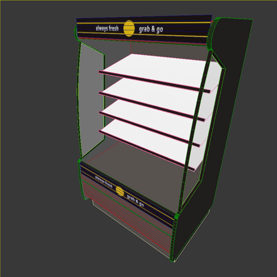 display food 3d model