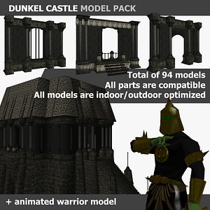 Dunkel Castle model pack
