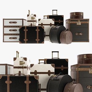3D Suitcases Collection