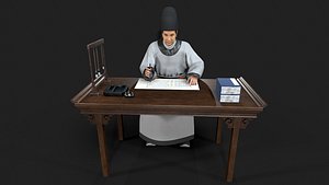 3D man Character model