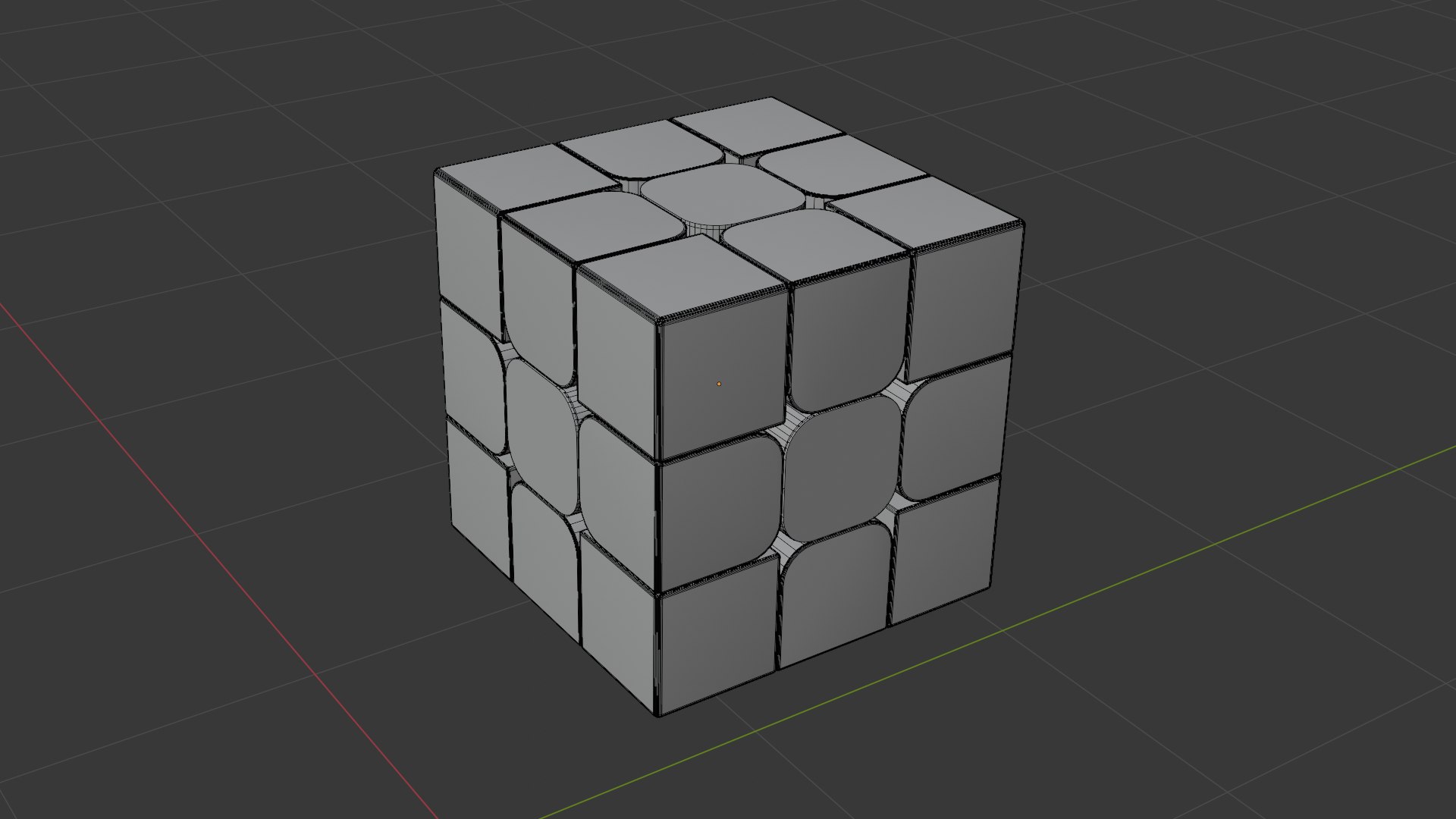 3D Rubik Cube Model - TurboSquid 2435184