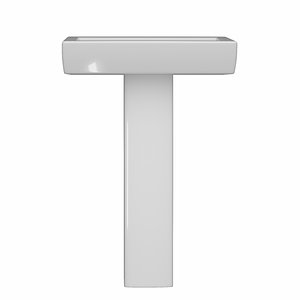 pedestal wash basin bathroom sink model