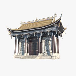 Ancient Buddhist architecture in Asia model
