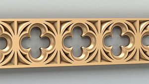 Molding 077 Gothic 3D model