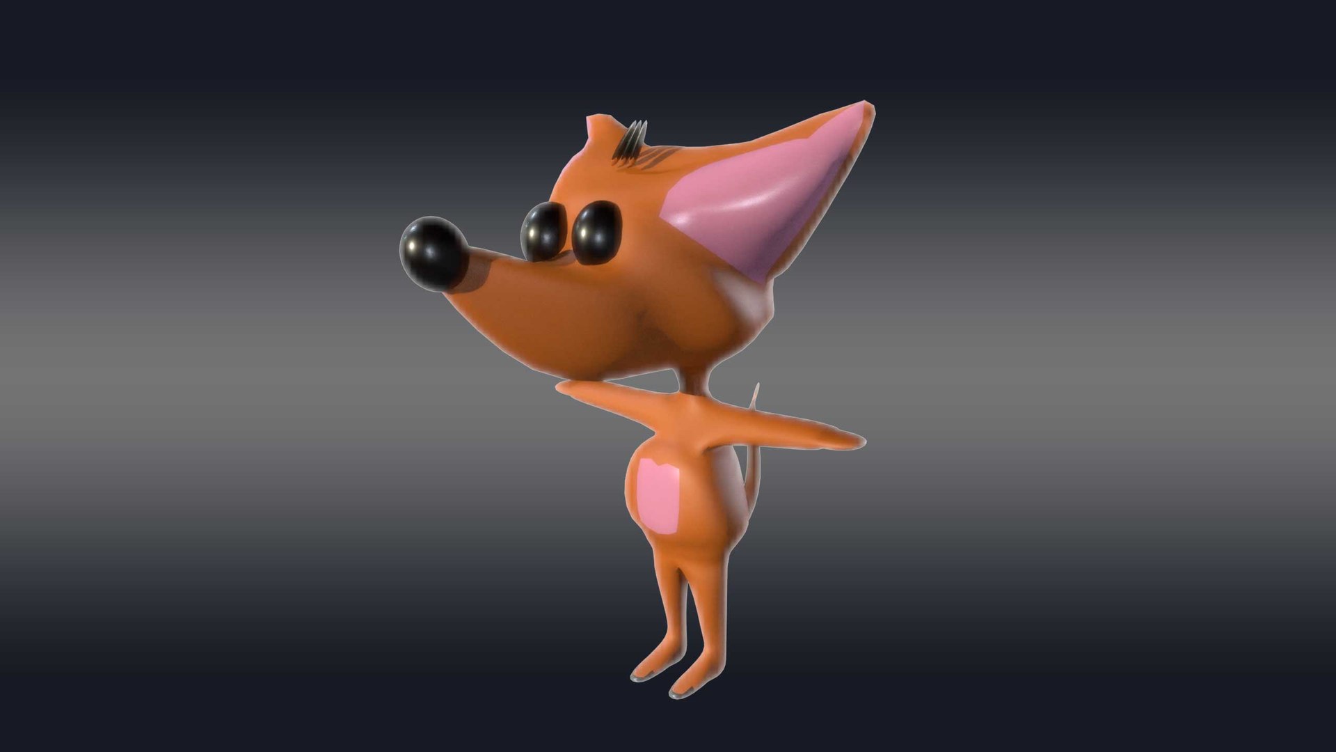 3D Cartoon Mouse model https://p.turbosquid.com/ts-thumb/8L/PBT5kj/dN/presentation6/jpg/1697704549/1920x1080/fit_q87/2a58c77ca87d569d5a9aed25290408f3d881953c/presentation6.jpg