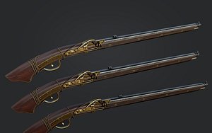 Japanese style Matchlock gun -Teppo