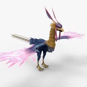 character animations 3D model
