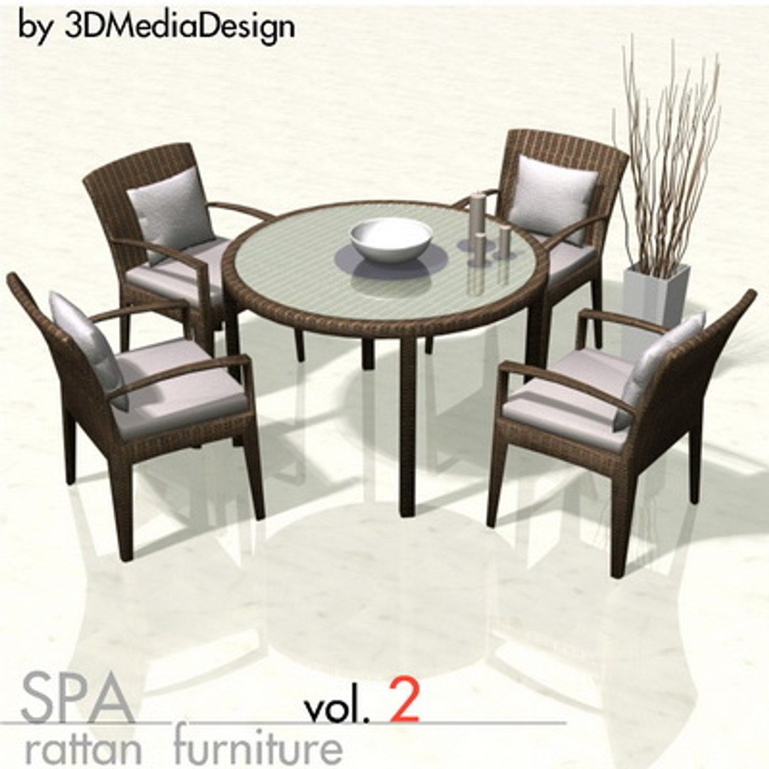 Library Rattan Furniture Spa Max