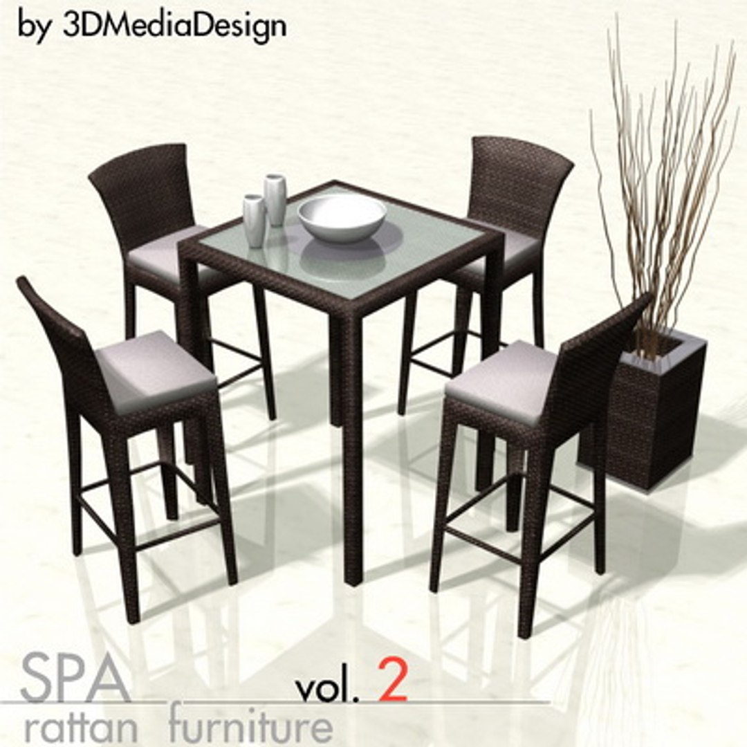 Library Rattan Furniture Spa Max