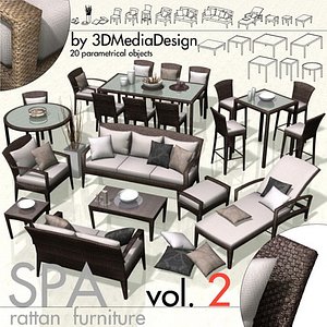 library rattan furniture spa max