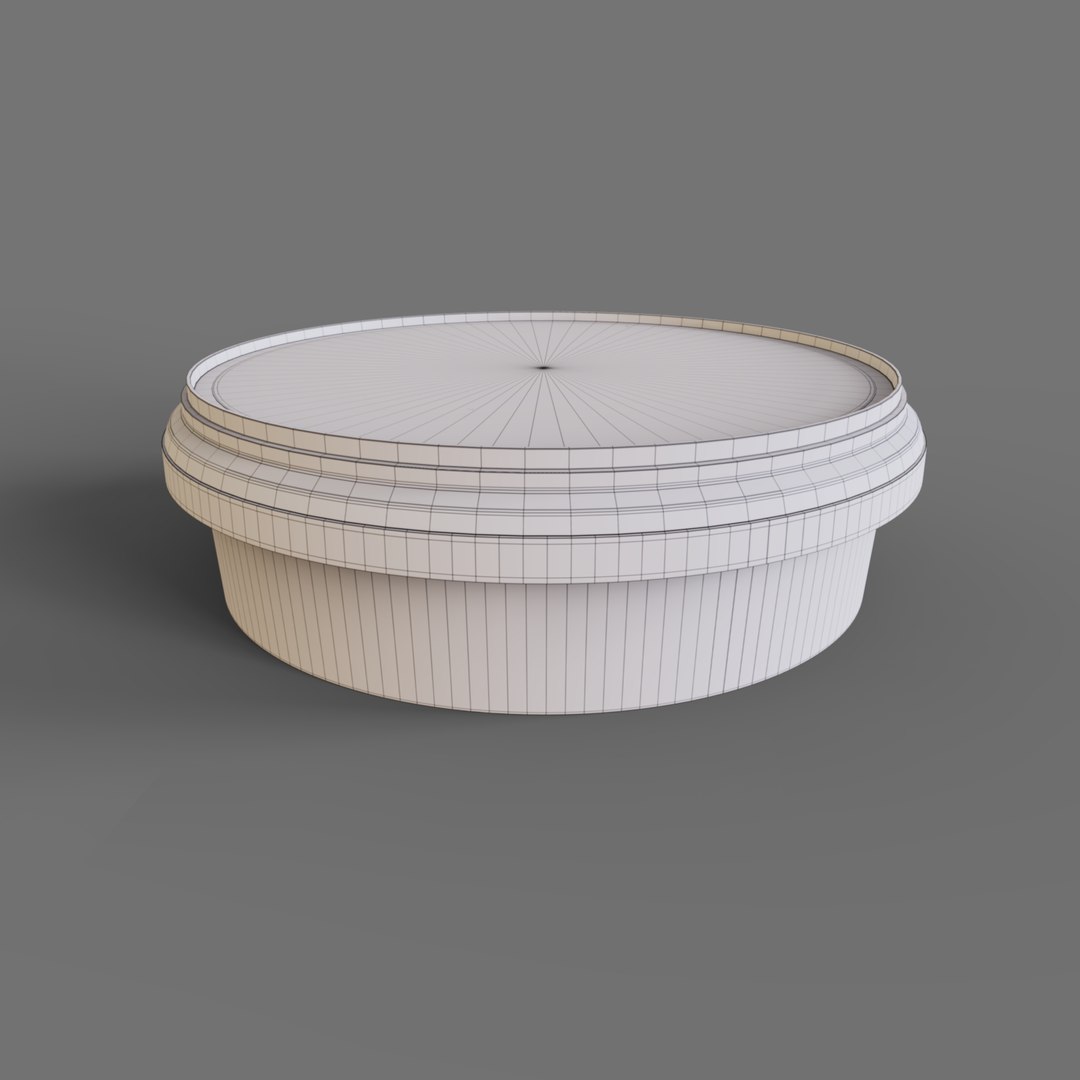 3D Cheese Hochland Cremette 1kg - TurboSquid 2219134