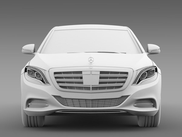 3d model mercedes benz s klasse