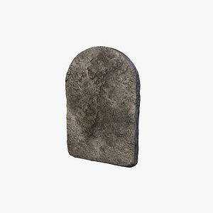 3D model Old Gravestone
