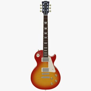 Gibson Les Paul - Electric Guitar - Cherry Sunburst Finish 3D model