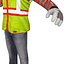 rigged worker man max