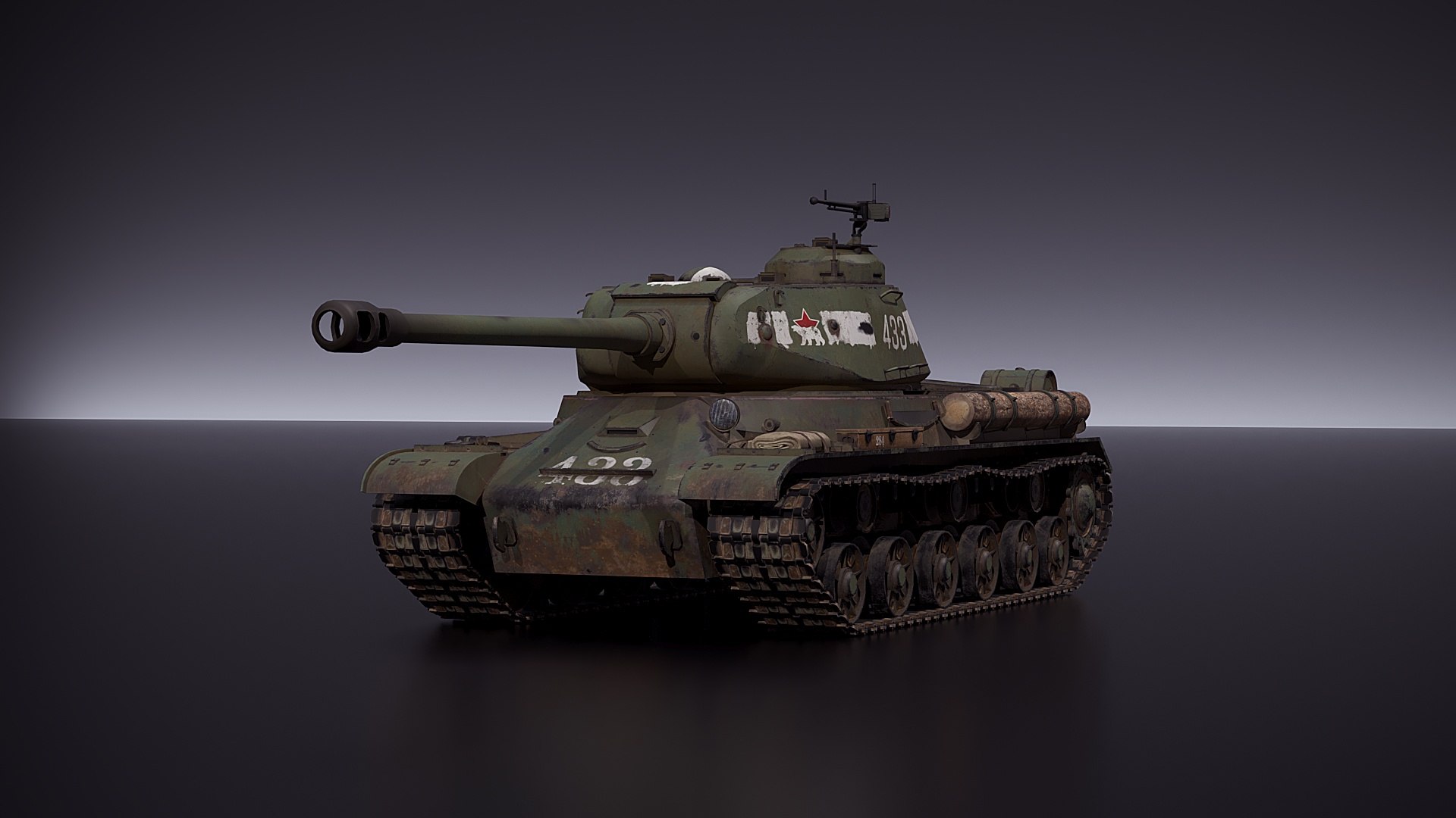 3D IS-2 Tank USSR - TurboSquid 2512763