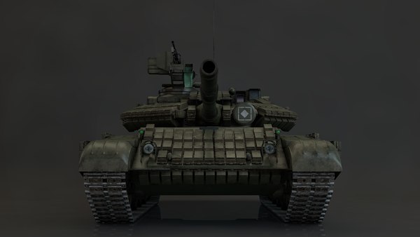 soviet battle tank t-64 3D model