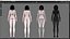 Bikini 0003 – UE5 – Unity – Blender – Animiert – Realistischer weiblicher Charakter