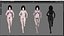 Bikini 0003 – UE5 – Unity – Blender – Animiert – Realistischer weiblicher Charakter
