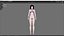 Bikini 0003 – UE5 – Unity – Blender – Animiert – Realistischer weiblicher Charakter