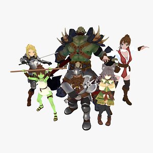 Anime Fantasy Pack 1