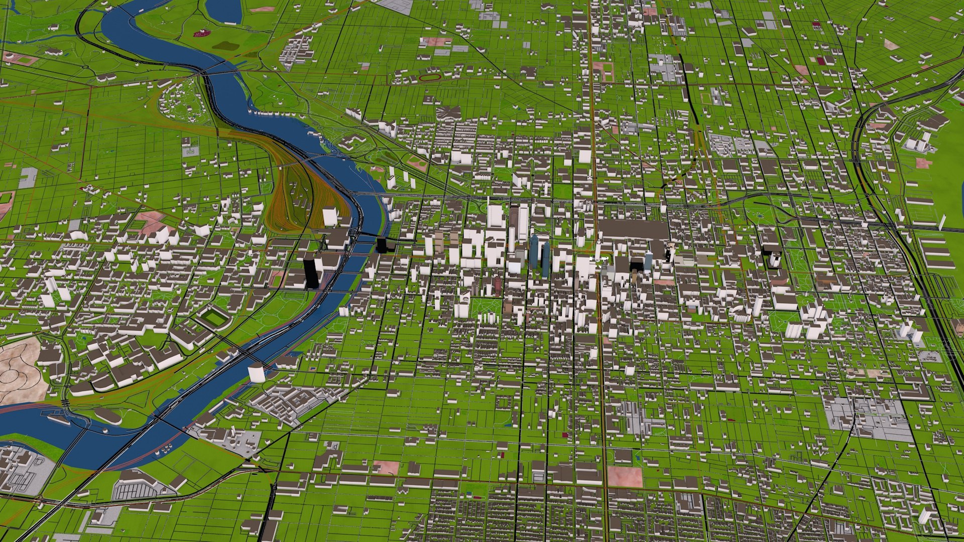 Philadelphia City Model - TurboSquid 1594215
