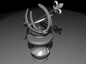 free blend model sundial vase