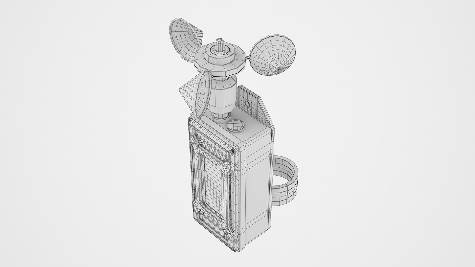 3D Wireless Wind Speed Model - TurboSquid 1712723